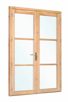 Douglas dubbele glas deur XXl 189.4x234.5 cm